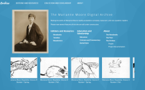 Marianne Moore Digital Archive project page with Moore's photo. 