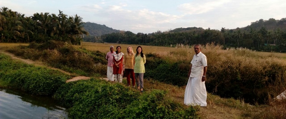Kerala Team in the field with Farmers, Kerala, India, January 2018. 