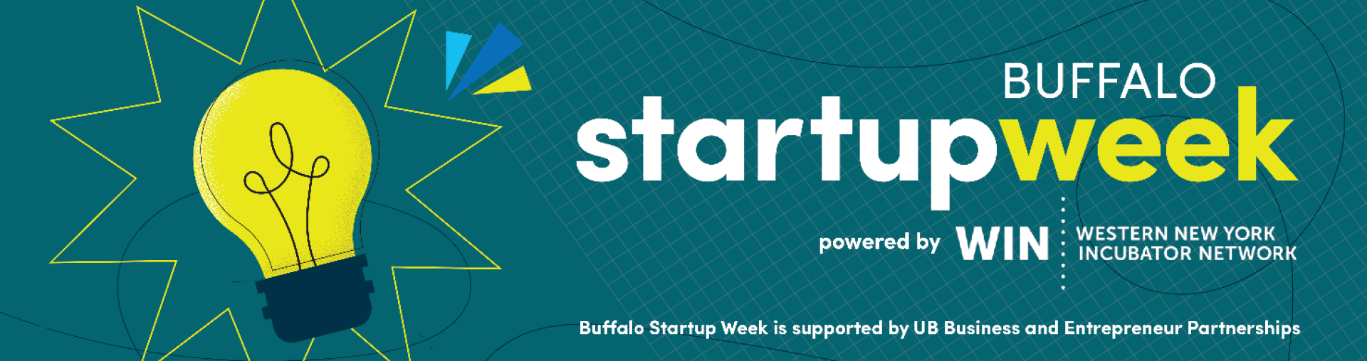 Buffalo Startup Week powered by WIN Western new york incubator network.
