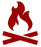 bonfire icon.