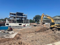 The new AKG building under construction.