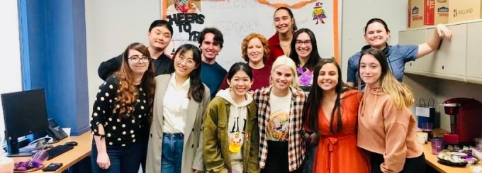 Communication Student Association members.