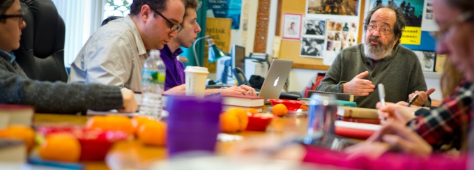 Prof. Jackson and students.