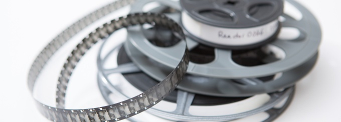 film reel.