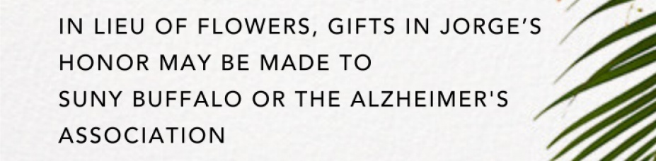 HONORING JORGE J. E GRACIA.