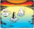 Tom Toles Editorial Cartoon about climate change. 