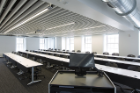 A state-of-the-art lecture hall on the first floor of the building, which dates back to the 1800s.