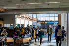 With plenty of room to sit, One World Café looks like it will be a new favorite place to land between classes.