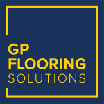 GP Flooring solutions logo. 