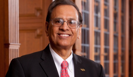 UB President Satish Tripathi.