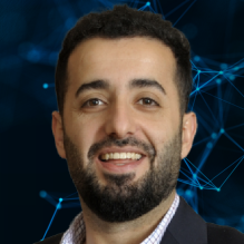 Portrait of Yusuf Akemoglu.