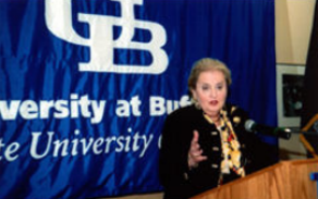 Madeleine Albright. 