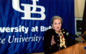 Madeleine Albright.