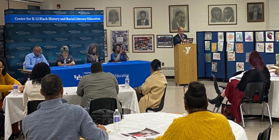 Zoom image: Panel discussion marks the 70th anniversary of Brown v. Board of Education (BOE) 