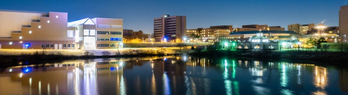 Aerial photo of UB North Campus, December 2021. Photographer: Douglas Levere.