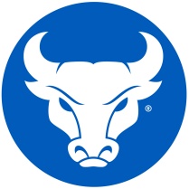 Spirit mark in a blue circle.