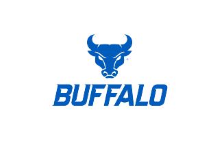 Spirit Mark with centered Buffalo Wordmark.