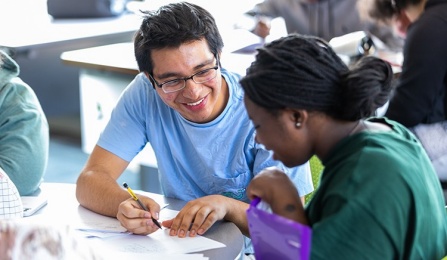 One-on-one tutoring at the Tutoring and Academic Support Services (TASS). 