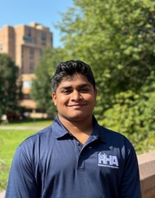 Headshot of RHA Vice President of Leadership and Development, Kartik Vishwasrao. 