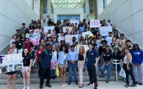 Group of RHA members at move in.