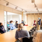 Image of students sitting in a lecture. 