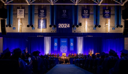 The College of Arts and Sciences afternoon commencement ceremony on May 19, 2024, at Alumni Arena. This ceremony celebrates undergraduates in the Humanities and Social Sciences. 