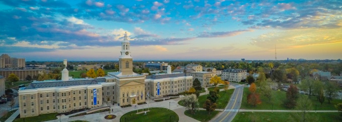 Ariel view of South Campus.