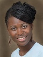 Portrait of Mary Akuamoah-Boateng smiling.