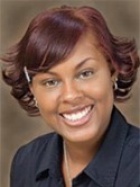 Portrait of Jasmine Worthy smiling.