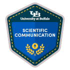 Scientific Communication badge. 