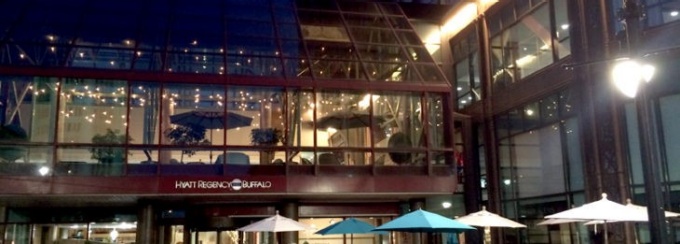 Hyatt Welcome Atrium.