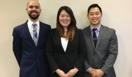 Three founders of ZPY Technology, LLC.