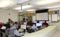 Alumni Apply for Jobs at an Employer Hiring Session.