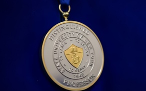 Distringuished Professor medal.