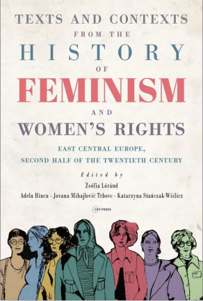 Publication cover with drawings of women on the front.