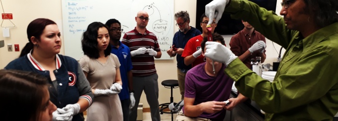 Biological Art class Fall 2017.