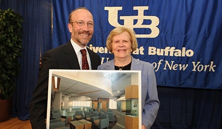 David Panasci and his family gave to build the Pharmacy Building.