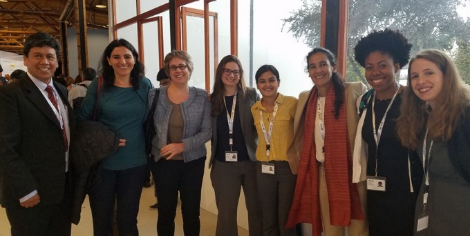 A University at Buffalo team at Habitat II in Quito Ecuador.