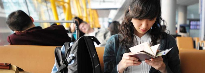 Image of a person at the airport.
