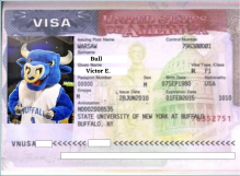 Sample F-1 Visa.