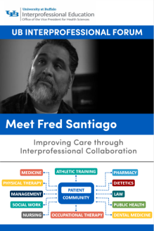 2019 Spring IP Forum: Meet Fred Santiago Poster. 