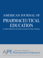 American Journal of Pharmaceutical Education.