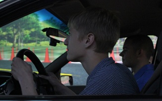 student driver training.