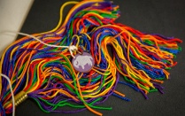 A rainbow tassle. 