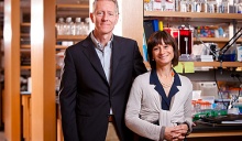 (from left to right) Lawrence Wrabetz, MD and Laura Feltri, MD.