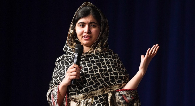 Malala Yousafzai.