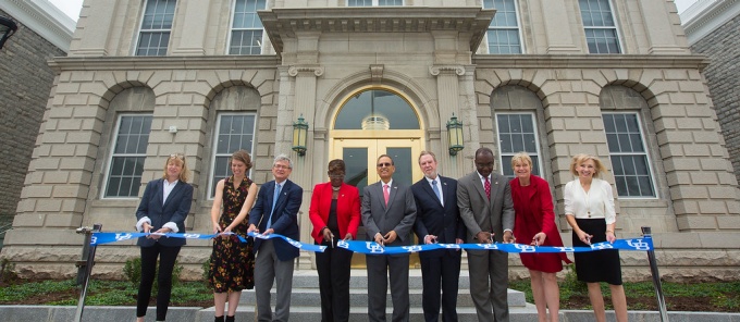 Hayes Hall Reopening.