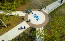 Students move in the Governors Residence Halls on the North Campus in late August 2022. 