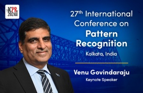 27th International Conference on Pattern Recognition, Kolkata, India; Keynote Speaker - Venu Govindaraju.