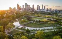 Buffalo Bayou Park, winner of 2019 Rudy Bruner Award Silver Medal. 